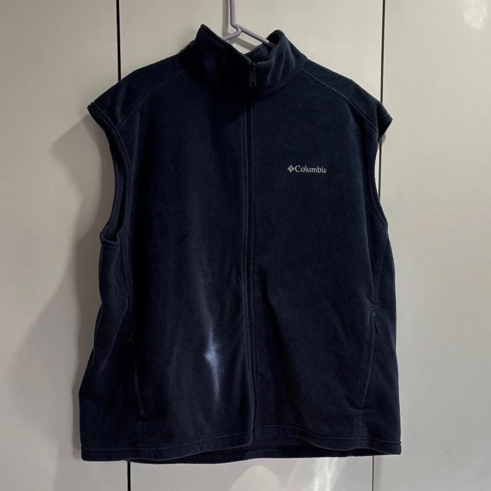 Columbia Dark‎ Blue Sleeveless Fleece